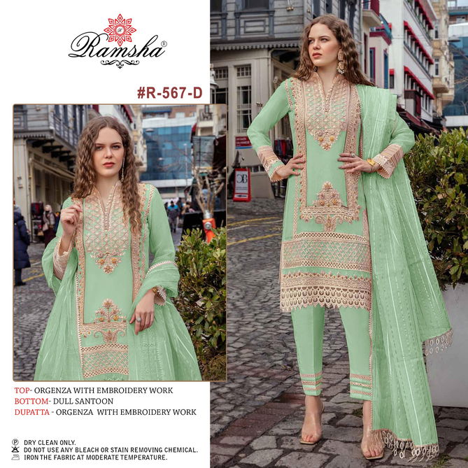 Ramsha 567 Nx Ethnic Wear Wholesale Pakistani Salwar Suits Catalog